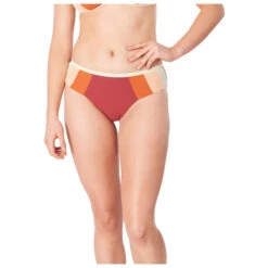 Rip Curl Women's Golden Days Block Hi Cheeky - Bikini-Bottom