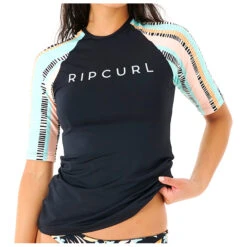 Rip Curl Women's Ripple Effect UPF S/S Top - Lycra